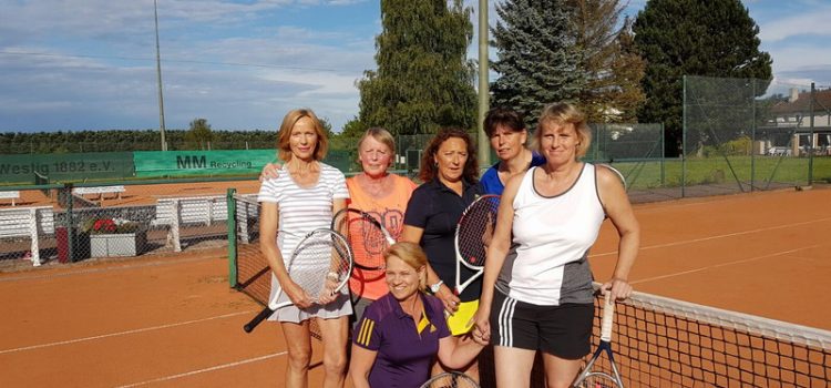 Auswärtsspiel 1. Damen 40 gegen den Tennisclub Kleusheim am 03.07.16